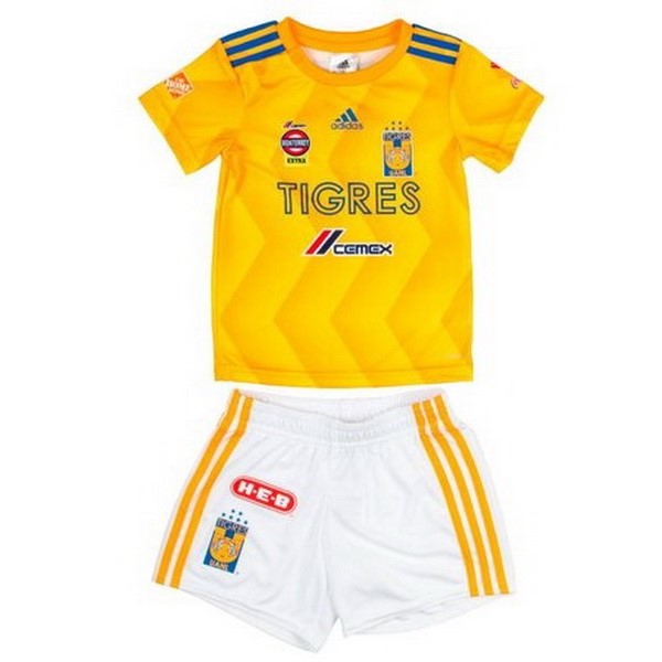 Camiseta Tigres de la UANL 1ª Niño 2018-2019 Amarillo
